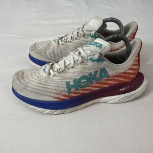 Hoka One One Hoka Mach 5 White Flame Shoes Sneakers Women Size 8.5 Gym CrossFit‎